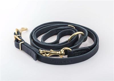 Texas Dressurline Læder Sort