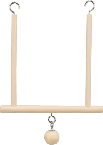 Gynge Med Træ kugle