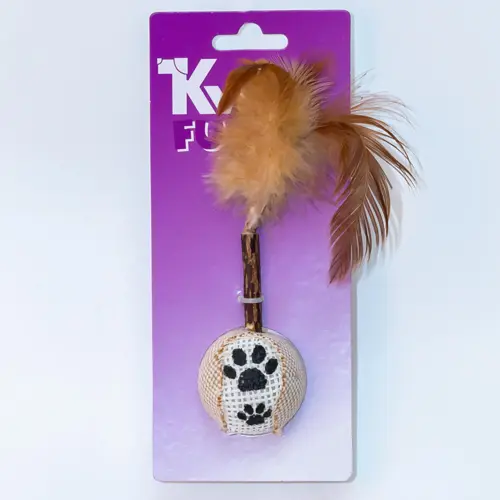 KW FUN POTE M/ FJER MATATABI 10 CM