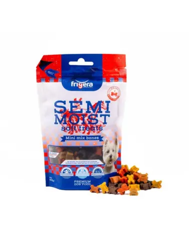 Semi-Moist Soft Mini Mix Bones 165 gram