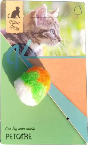 Kitty Play Fluffy Farvet Bold