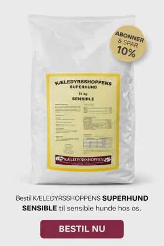 Sensible 15 kg – for sund hud, flot pels og god trivsel