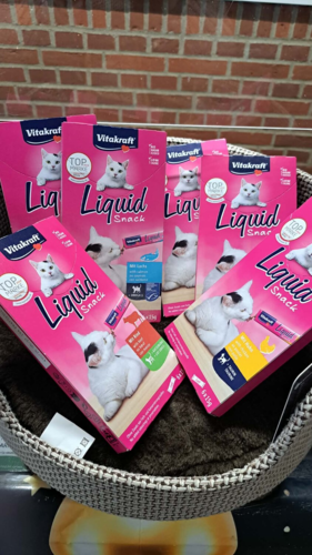 NYE Vitakraft Katte Liquid Boks