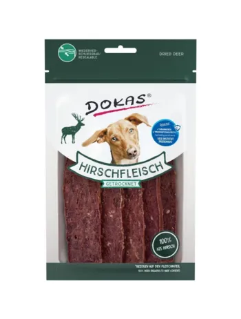 Dokas Tørrede krondyrskiver 60gr