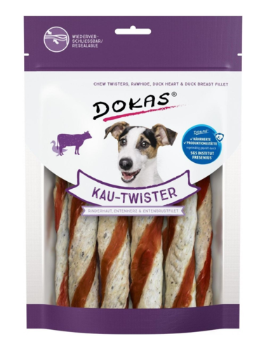 Dokas Tyggetwister ko og and 200gr