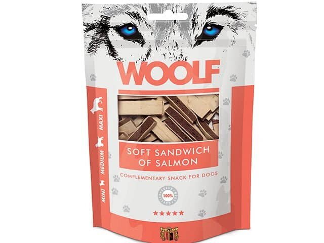 Woolf Soft Sandwich of Salmon 100g