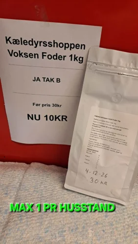 Voksen Foder adult 1kg
