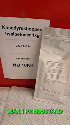 Hvalp Foder 1kg