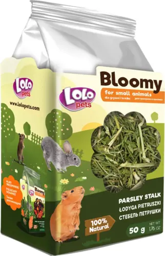 Bloomy Persillestængel til gnavere og kaniner 50gram