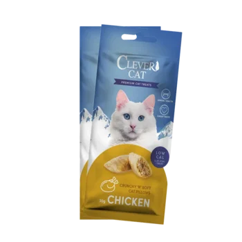 Clever Cat Pillows 30g Chicken