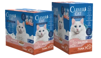 Clever Cat Pouches 12-pack Salmon & Tuna